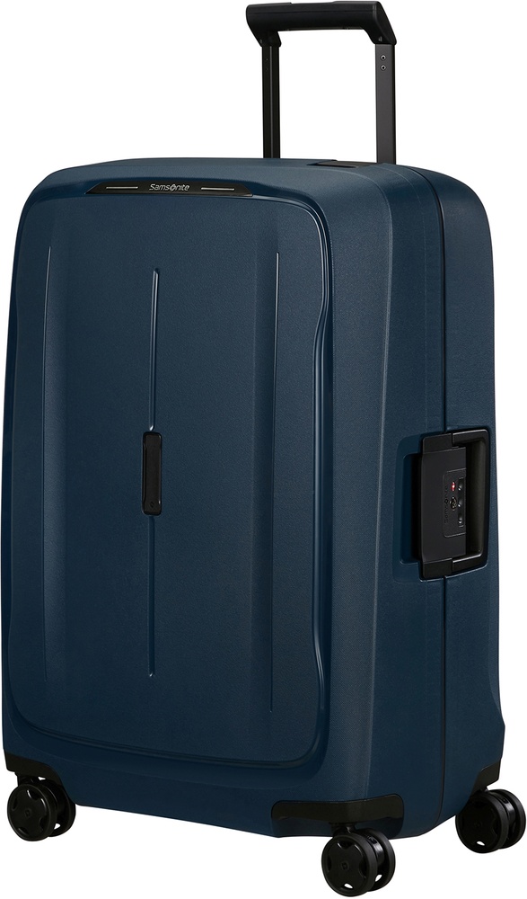 Suitcase Samsonite Essens made of polypropylene on 4 wheels KM0*002 Midnight Blue (medium)