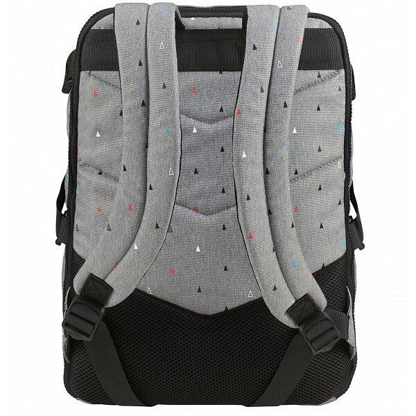 Casual backpack with laptop compartment up to 14.1" American Tourister Take2Cabin 91G*001 Triangle Print/Black