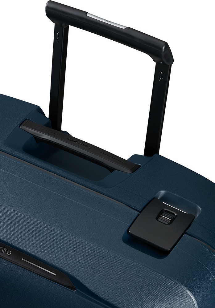 Suitcase Samsonite Essens made of polypropylene on 4 wheels KM0*002 Midnight Blue (medium)