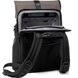 Backpack with laptop compartment up to 15" TUMI Alpha Bravo Logistics Flap Lid Backpack 0232759CH Brownish black