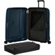 Suitcase Samsonite Essens made of polypropylene on 4 wheels KM0*002 Midnight Blue (medium)