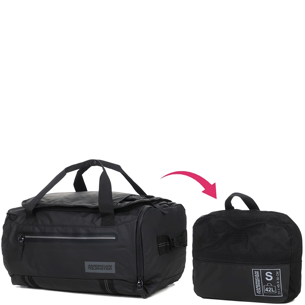 Дорожная сумка-рюкзак American Tourister TrailGo S MG4*001 Black (малая)