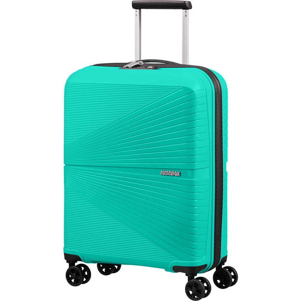 Ultralight suitcase American Tourister Airconic made of polypropylene on 4 wheels 88G*001 Aqua Green (small)
