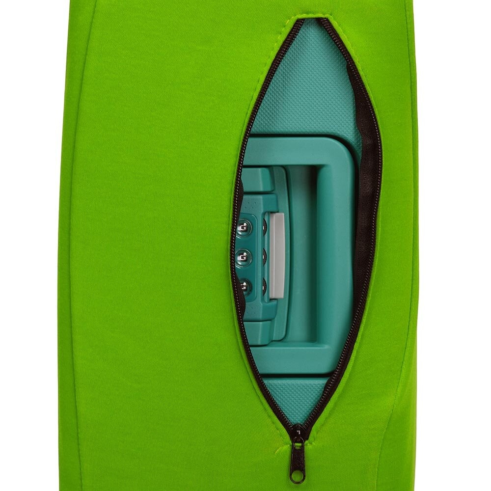 Универсальный защитный чехол для малого чемодана 8003-36 лайм