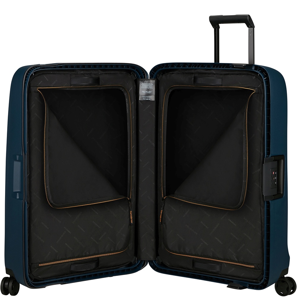 Suitcase Samsonite Essens made of polypropylene on 4 wheels KM0*003 Midnight Blue (large)