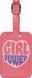 Набір адресних бірок American Tourister Ta MF3*009;12 Print Girl Power (2 шт)