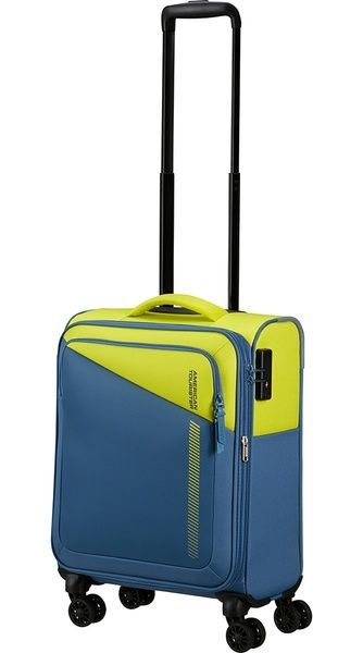 American Tourister Daring Dash textile suitcase on 4 wheels MF7*001 Lime Coronet (small)