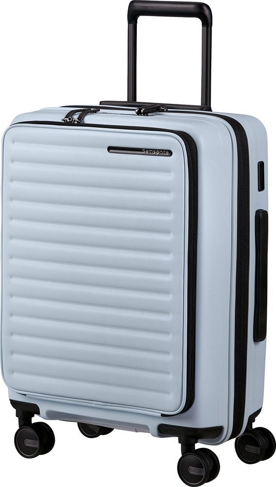Case Samsonite Restackd with laptop compartment 15.6" made of polypropylene on 4 wheels KO6*002 Glacier (small)