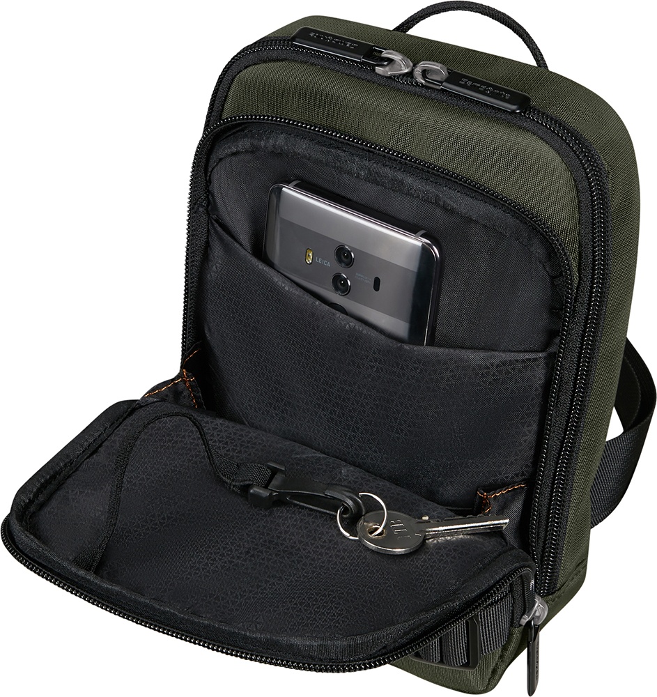 Bag with a compartment for a tablet up to 7.9" Samsonite Sackmod KL3*001 Foliage Green