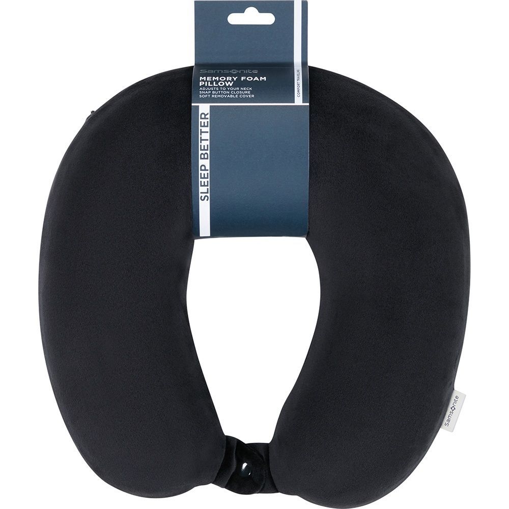 Подушка дорожня Samsonite Ta Revolution Memory Foam Pillow KR7*025;09 Black