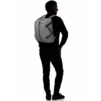 Рюкзак повседневный с отделением для ноутбука до 15,6" American Tourister Take2Cabin 91G*002 Triangle Print/Black