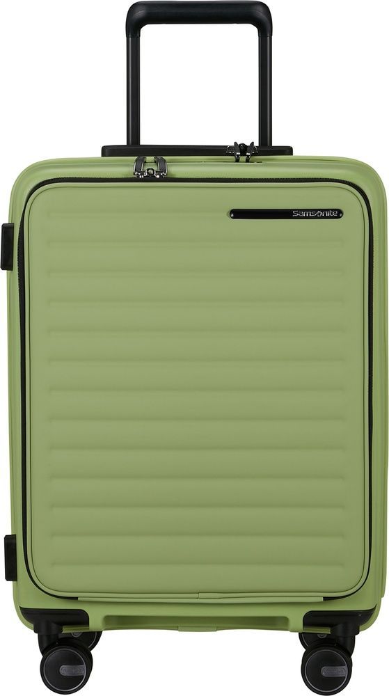 Валіза Samsonite Restackd з відділенням для ноутбука 15,6" з поліпропілену на 4-х колесах KO6*002 Wasabi (малий)
