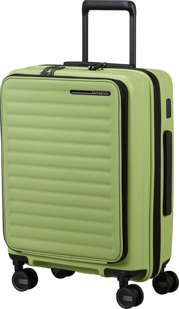 Валіза Samsonite Restackd з відділенням для ноутбука 15,6" з поліпропілену на 4-х колесах KO6*002 Wasabi (малий)