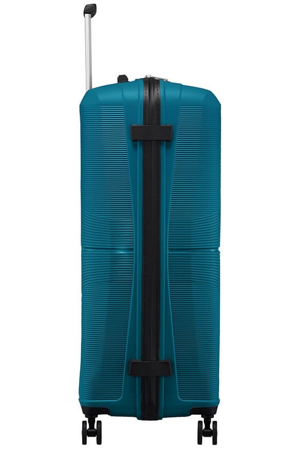Ultralight suitcase American Tourister Airconic made of polypropylene on 4 wheels 88G * 003 Deep Ocean (large)