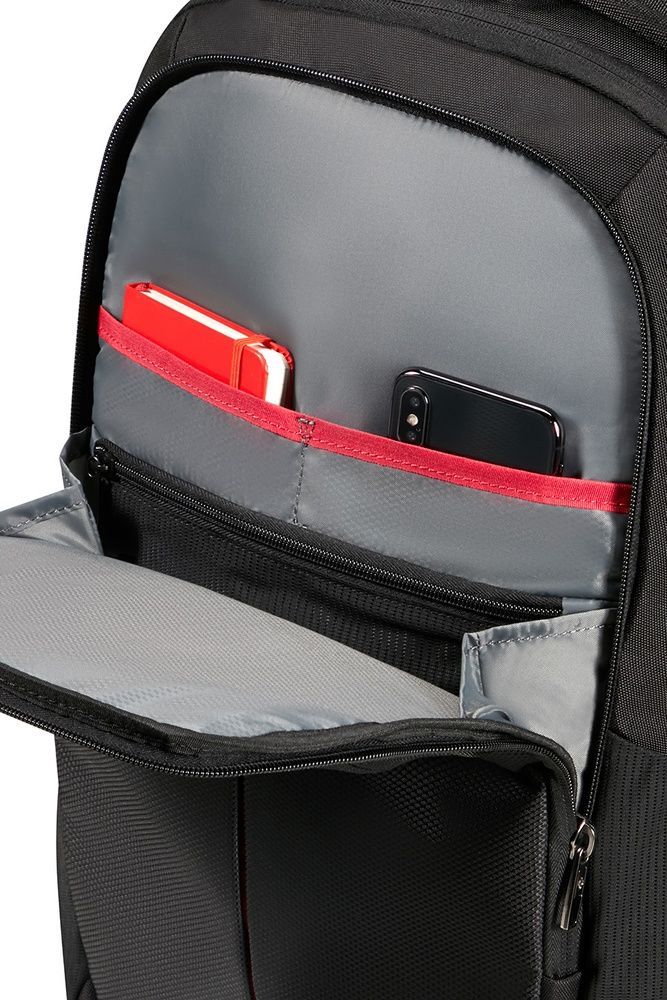 Daily backpack Samsonite GuardIt 3.0 with laptop compartment up to 17,3" L KR2*003;09 Black