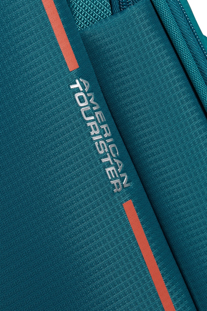 Валіза American Tourister Pulsonic текстильна на 4-х колесах MD6*001 Stone Teal (мала)