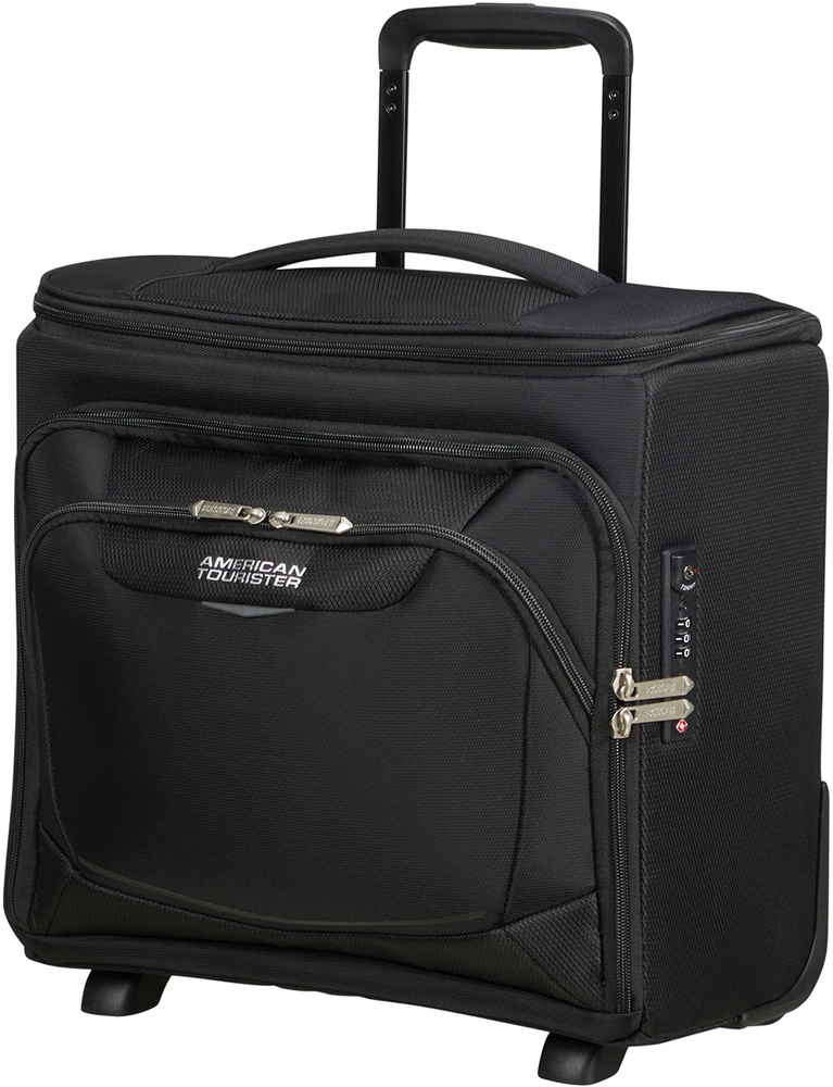 Suitcase American Tourister Summerride textile on 2 wheels Underseater ME7*010 Black (extra small)