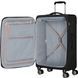 Чемодан American Tourister Wanderlite текстильный на 4-х колесах MJ6*005 Shadow Black (средний)