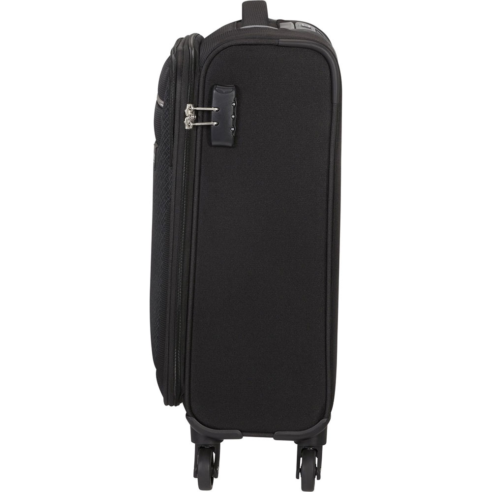 Suitcase American Tourister Sunny South textile on 4 wheels MA9*002 Black (small)