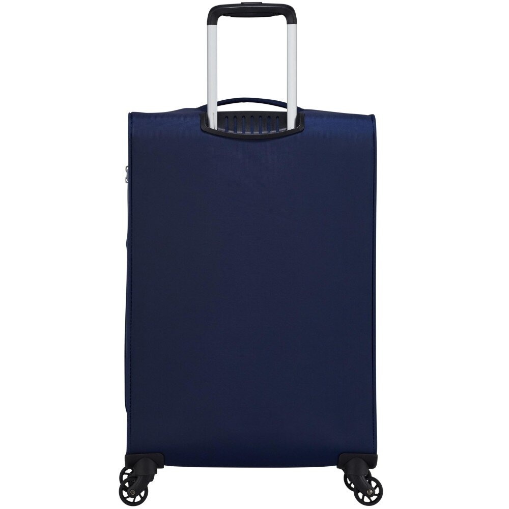 Ultra light suitcase American Tourister Lite Volt textile on 4 wheels MA8*003 Navy (medium)