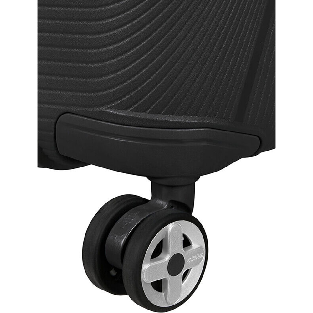 American Tourister Starvibe Ultralight Polypropylene Suitcase on 4 Wheels MD5*004 Black (Large)
