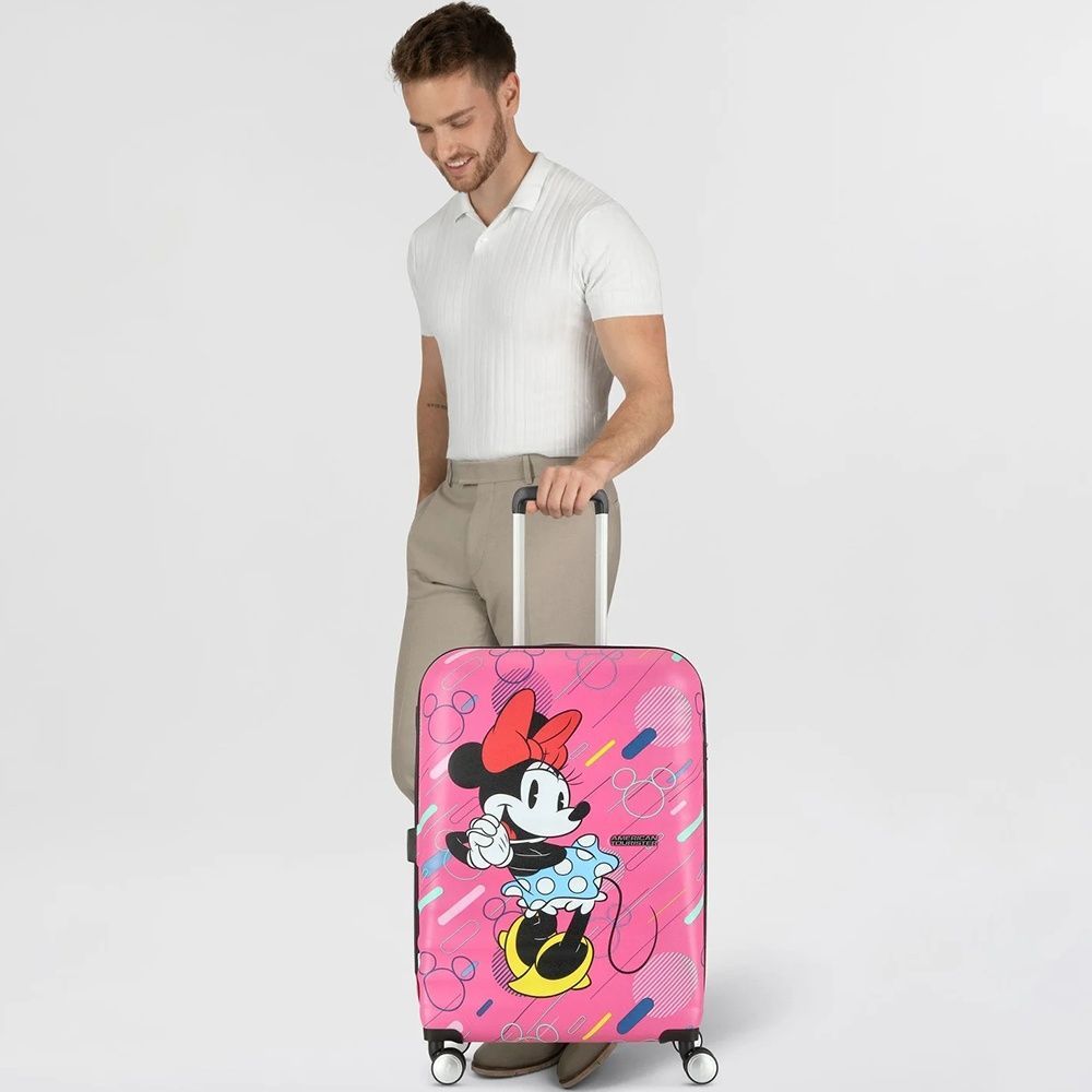 Чемодан American Tourister Wavebreaker Disney 31C*004 Minnie Future Pop (средний)