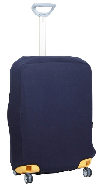 Universal protective cover for large suitcase 9001-7 Dark blue