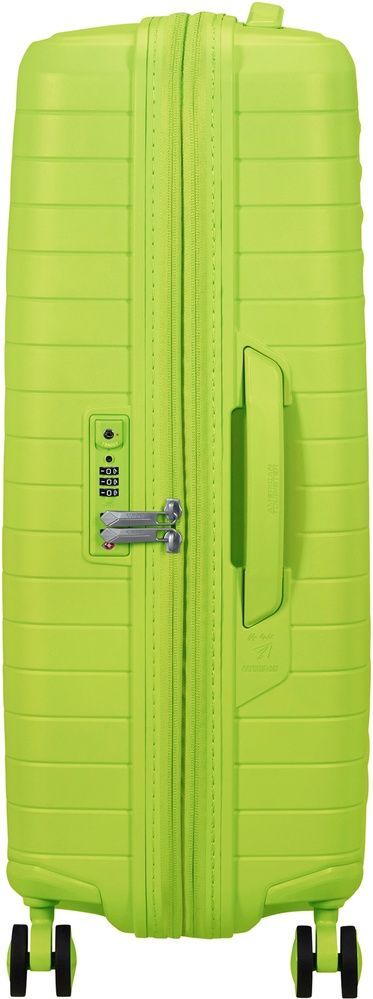 Suitcase American Tourister FastForward made of polypropylene on 4 wheels MI0*002 Neon Lime (medium)