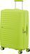 Suitcase American Tourister FastForward made of polypropylene on 4 wheels MI0*002 Neon Lime (medium)
