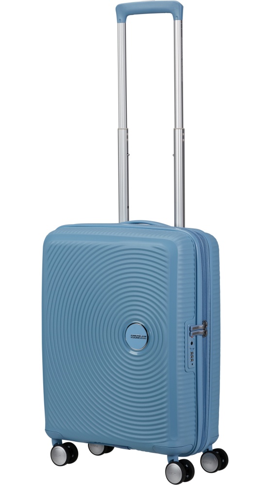 American Tourister Soundbox suitcase made of polypropylene on 4 wheels 32G*001 Sea Shimmer (small)