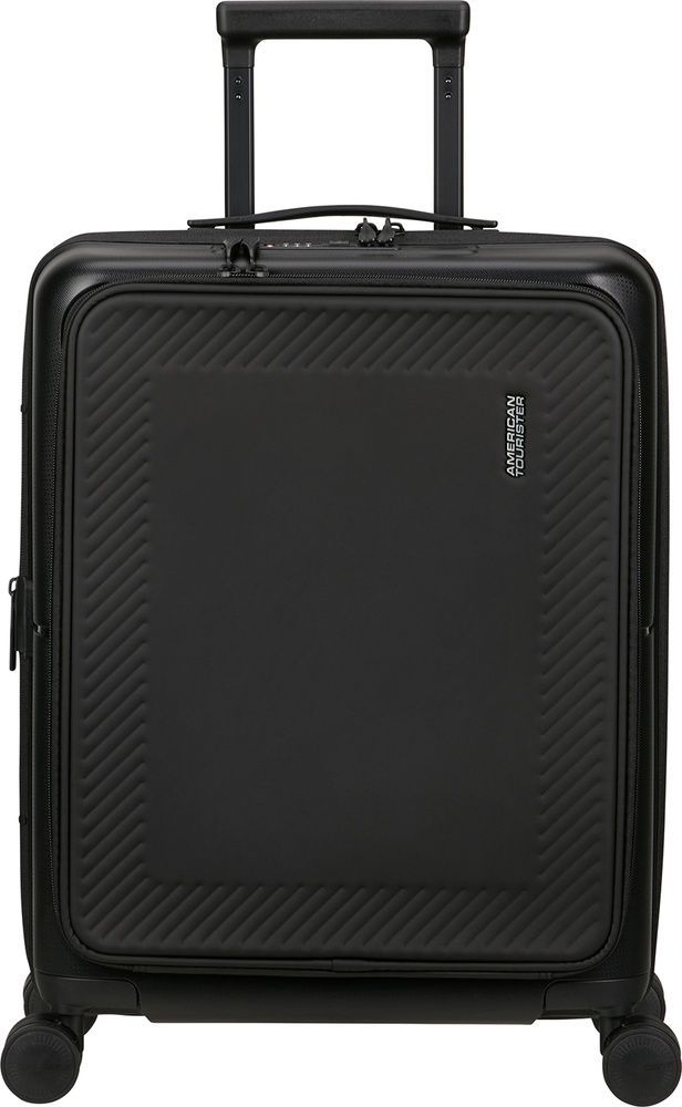 Валіза American Tourister Dashpop з відділенням для ноутбука до 15,6" із поліпропілену на 4-х колесах MG5*004;19 True Black (мала)