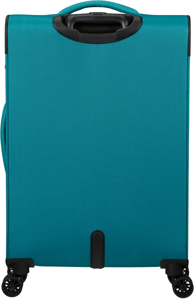 Валіза American Tourister Pulsonic текстильна на 4-х колесах MD6*002 Stone Teal (середня)