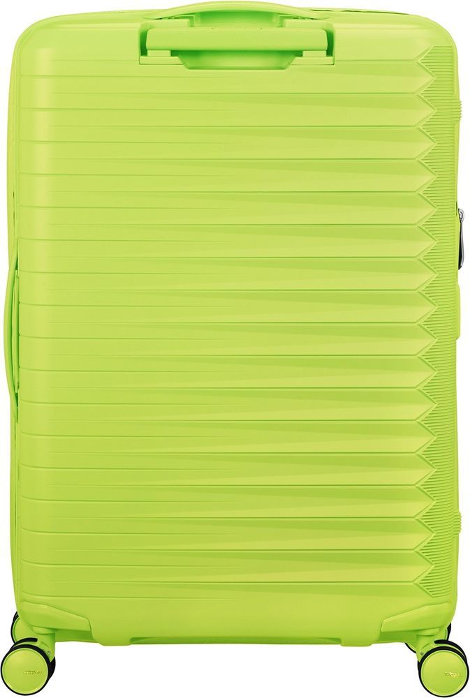 Suitcase American Tourister FastForward made of polypropylene on 4 wheels MI0*002 Neon Lime (medium)