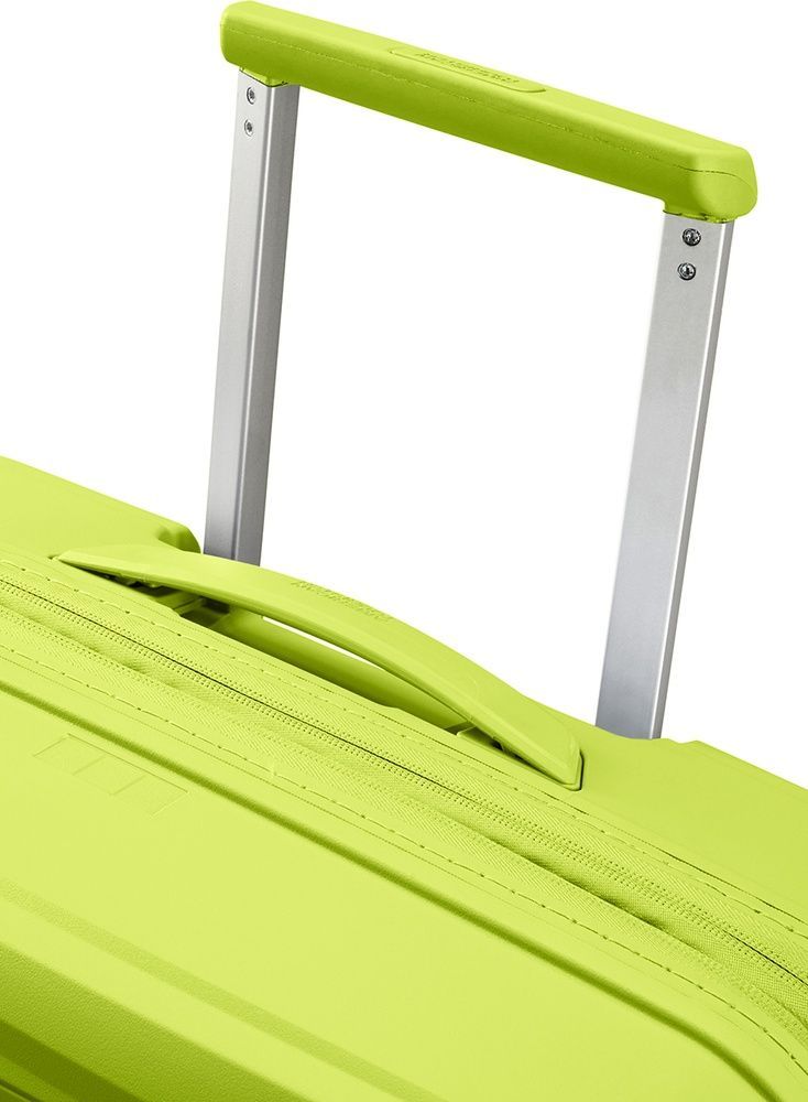 Suitcase American Tourister FastForward made of polypropylene on 4 wheels MI0*002 Neon Lime (medium)