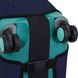 Универсальный защитный чехол для малого чемодана 8003-12 темно-синий меланж