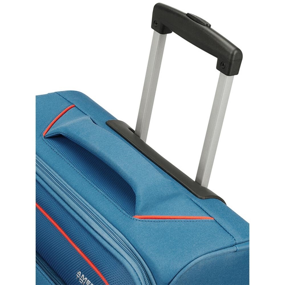 Suitcase American Tourister Holiday Heat textile on 2 wheels 50g*002 (small narrow)