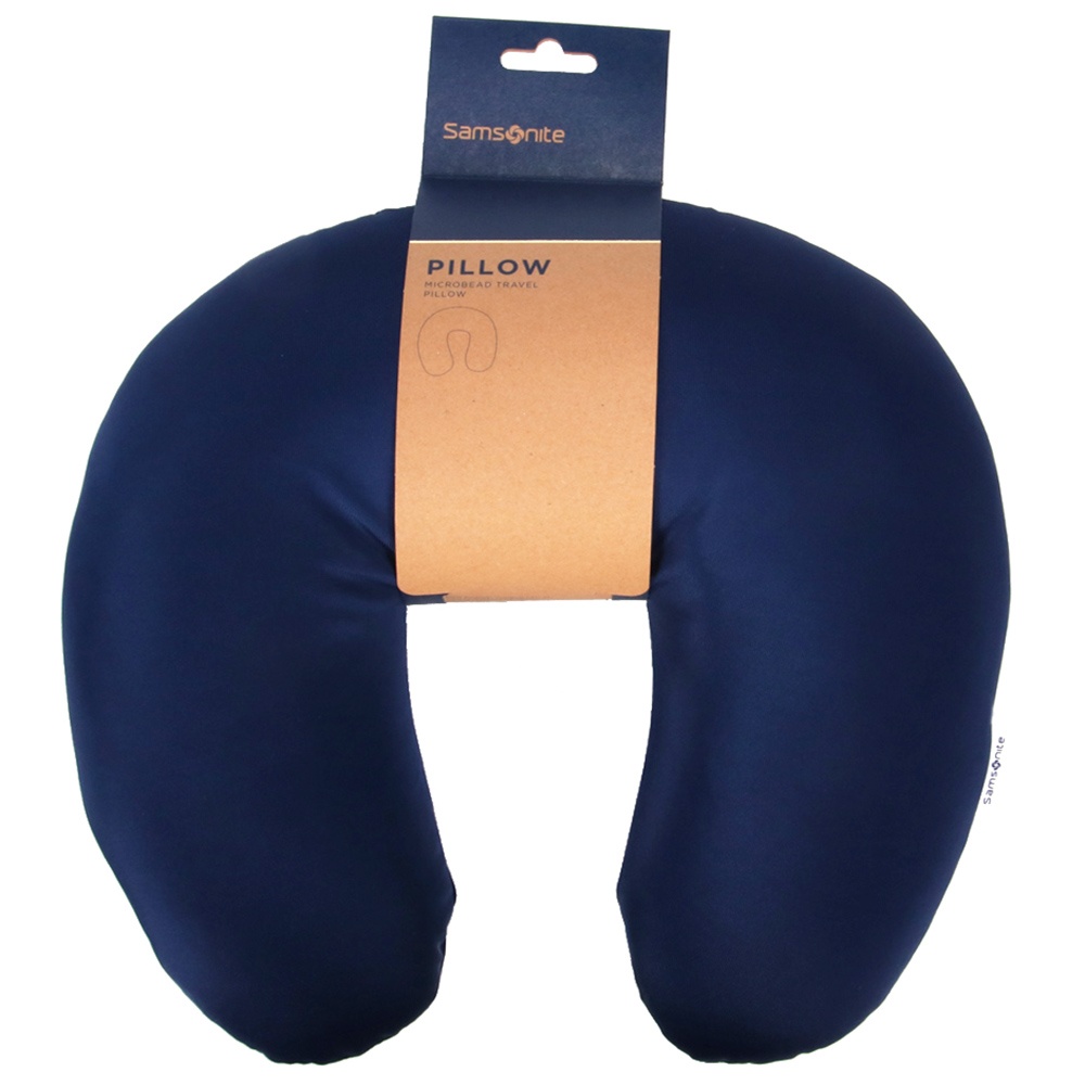 Подушка дорожня Samsonite CO1 * 019 Travel Accessories Microbead Travel Pillow синя