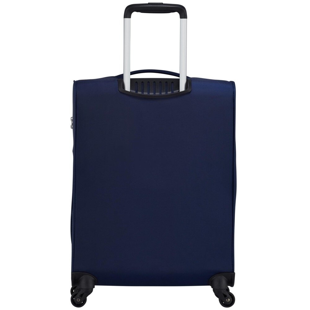 Ультра легкий чемодан American Tourister Lite Volt текстильный на 4-х колёсах MA8*002 Navy (малый)