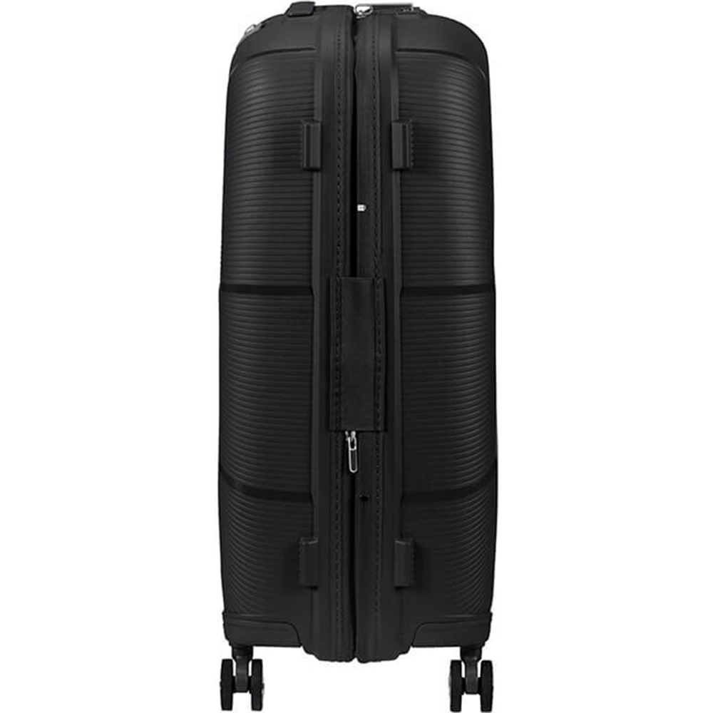 Ультралегкий чемодан American Tourister Starvibe из полипропилена на 4-х колесах MD5*003 Black (средний)