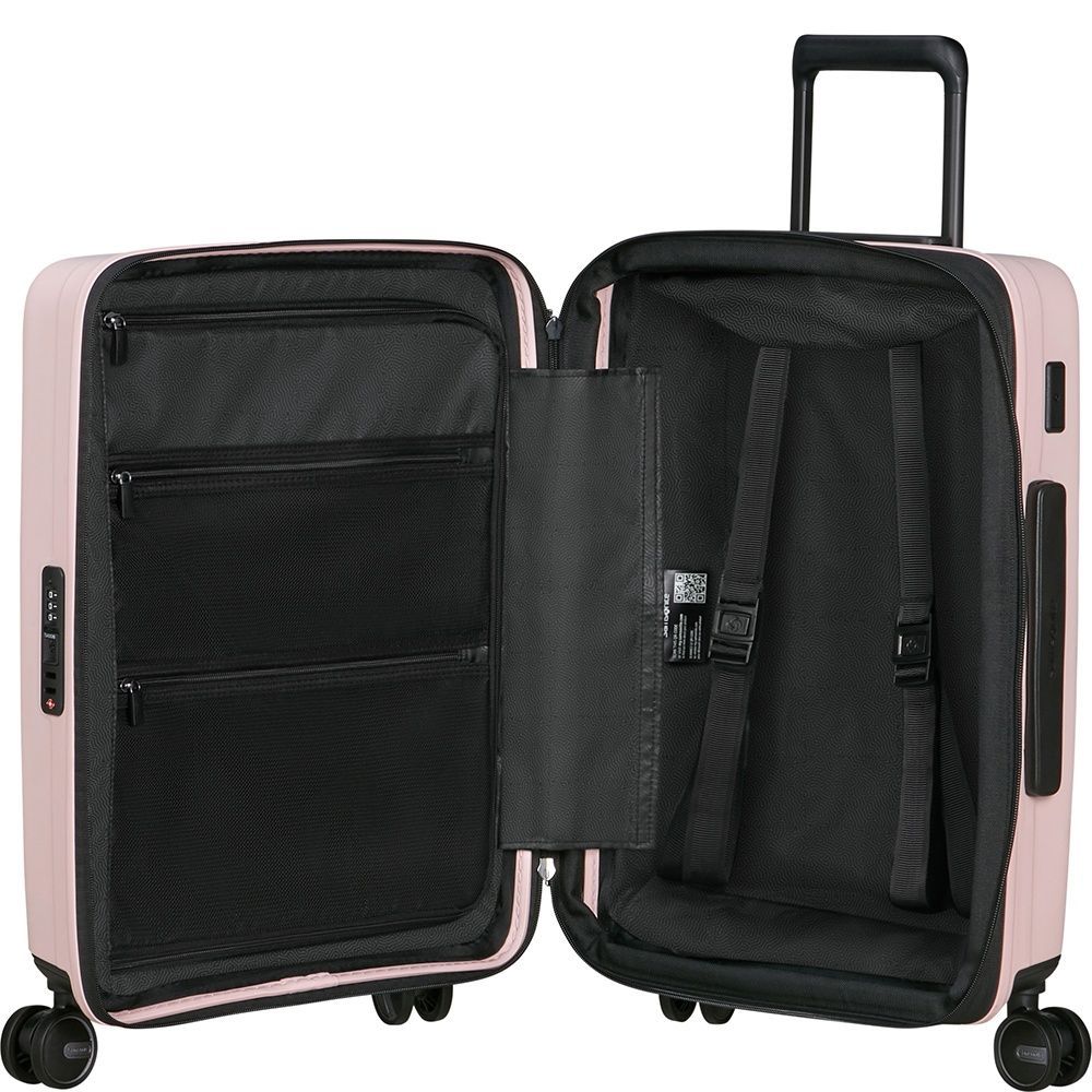 Чемодан Samsonite Restackd с отделением для ноутбука 15,6" из полипропилена на 4-х колесах KO6*002 Rose (малый)