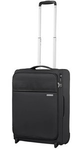 Ультралёгкий чемодан American Tourister Lite Ray текстильный на 2-х колесах 94g*001 Jet Black (малый)