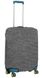 Universal protective cover for medium suitcase 8002-7 melange gray