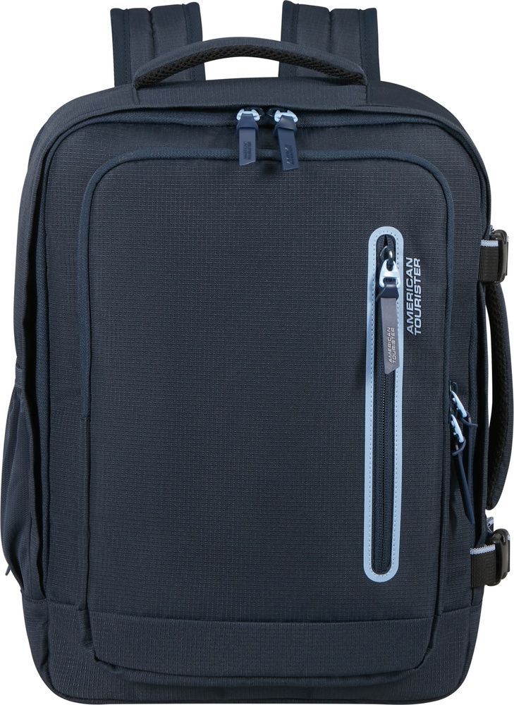 Travel backpack American Tourister Take2Cabin MS Sport for hand luggage in Wizz Air/Ryanair and laptop up to 15.6" 91G*018 Dark Navy