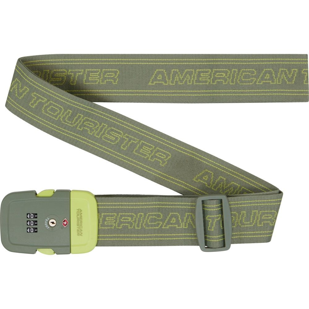 Багажный ремень American Tourister Ta с системой TSA MF3*003;14 Olive/Lime