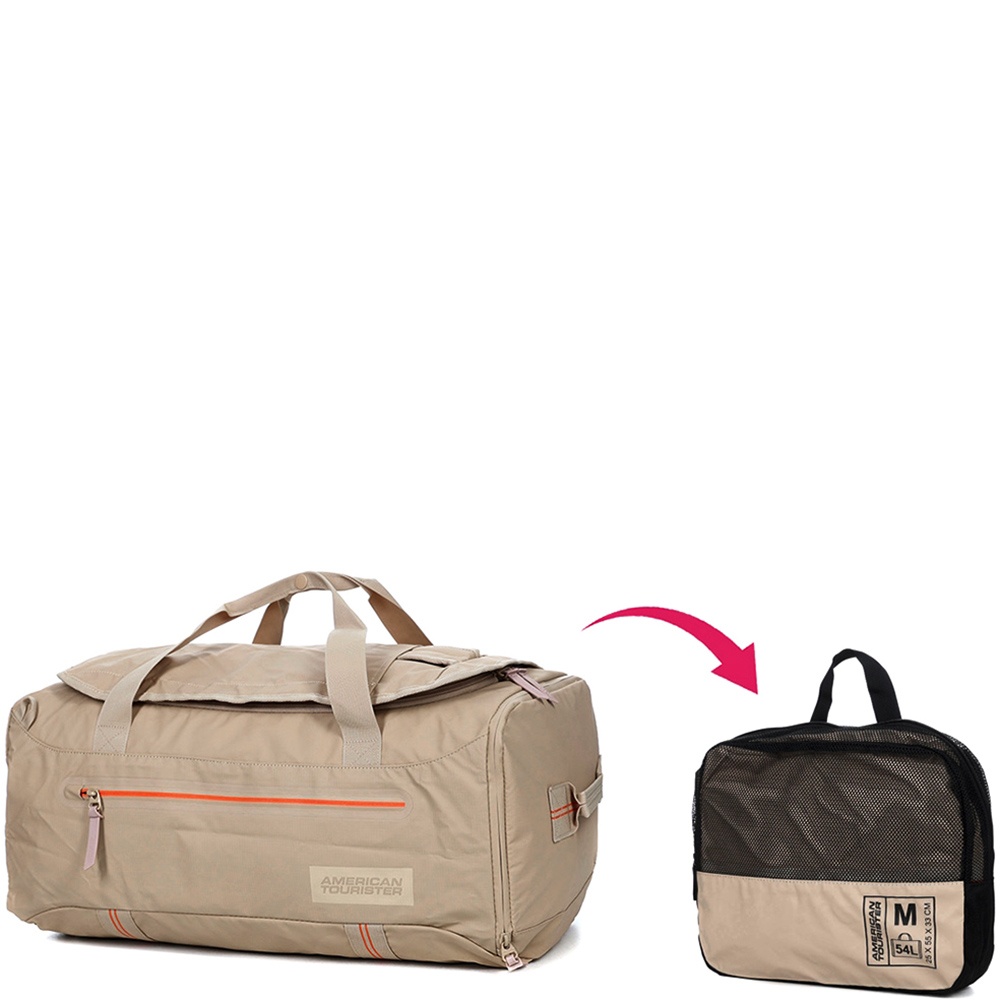 Travel bag-backpack American Tourister TrailGo M MG4*002 Beige (medium)