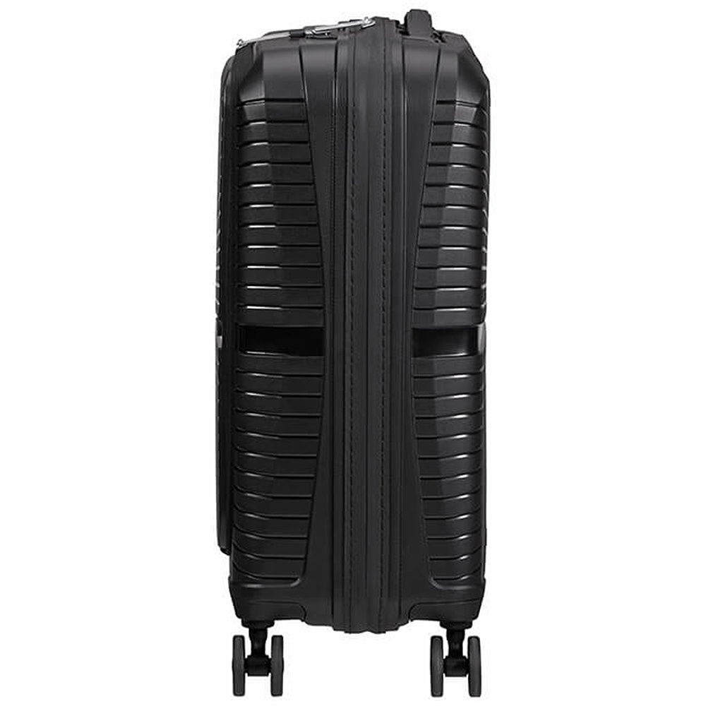 American Tourister Airconic suitcase with laptop compartment up to 15.6" made of polypropylene on 4 wheels 88g*005 Onyx Black (small)