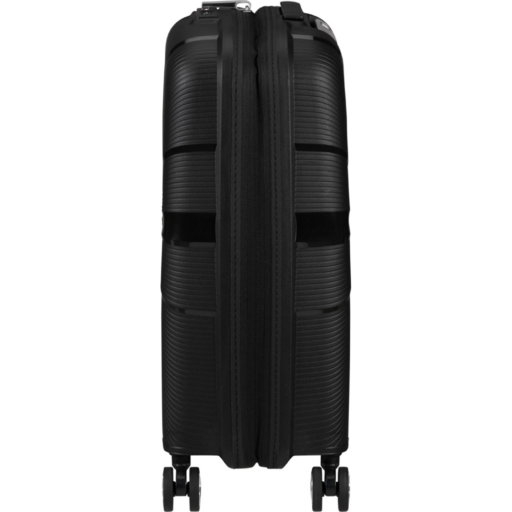 American Tourister Starvibe Ultralight Polypropylene Suitcase on 4 Wheels MD5*002 Black (Small)