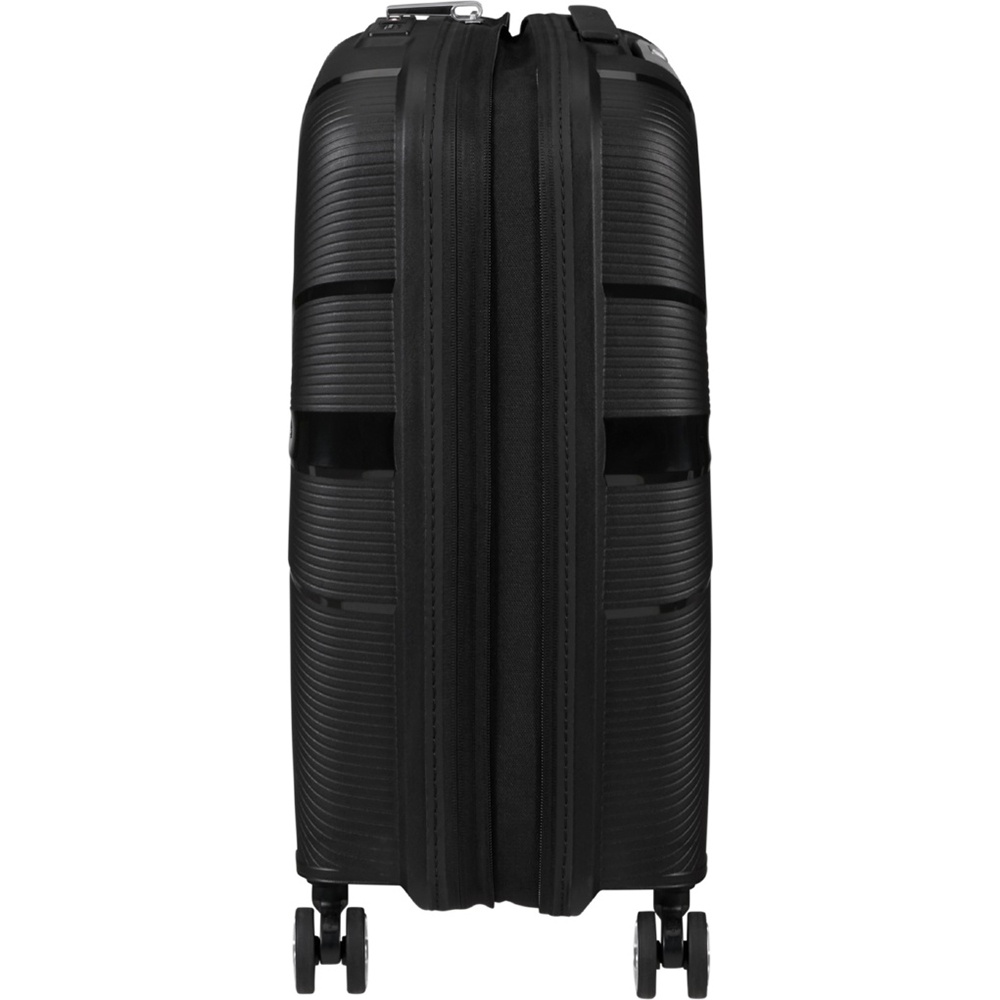 American Tourister Starvibe Ultralight Polypropylene Suitcase on 4 Wheels MD5*002 Black (Small)