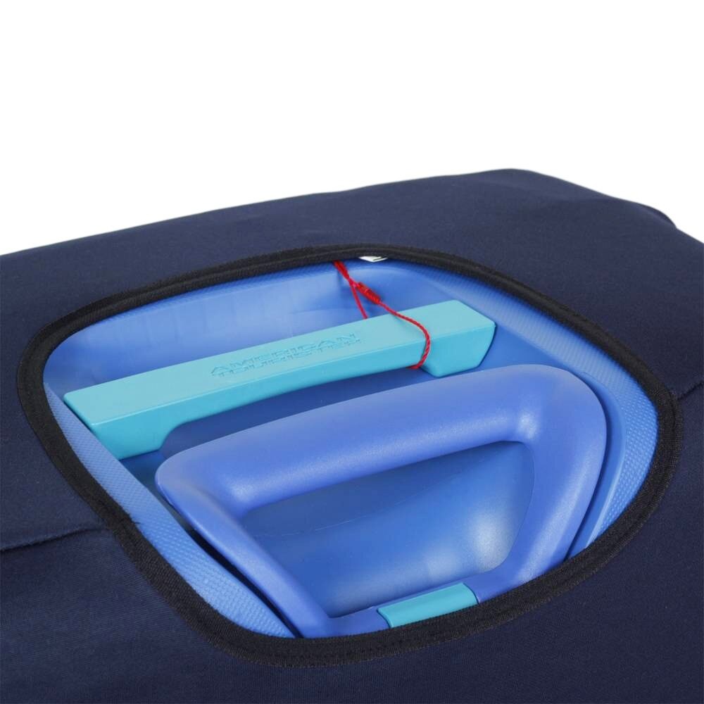 Універсальний захисний чохол для середньої валізи 8002-4 темно-синій