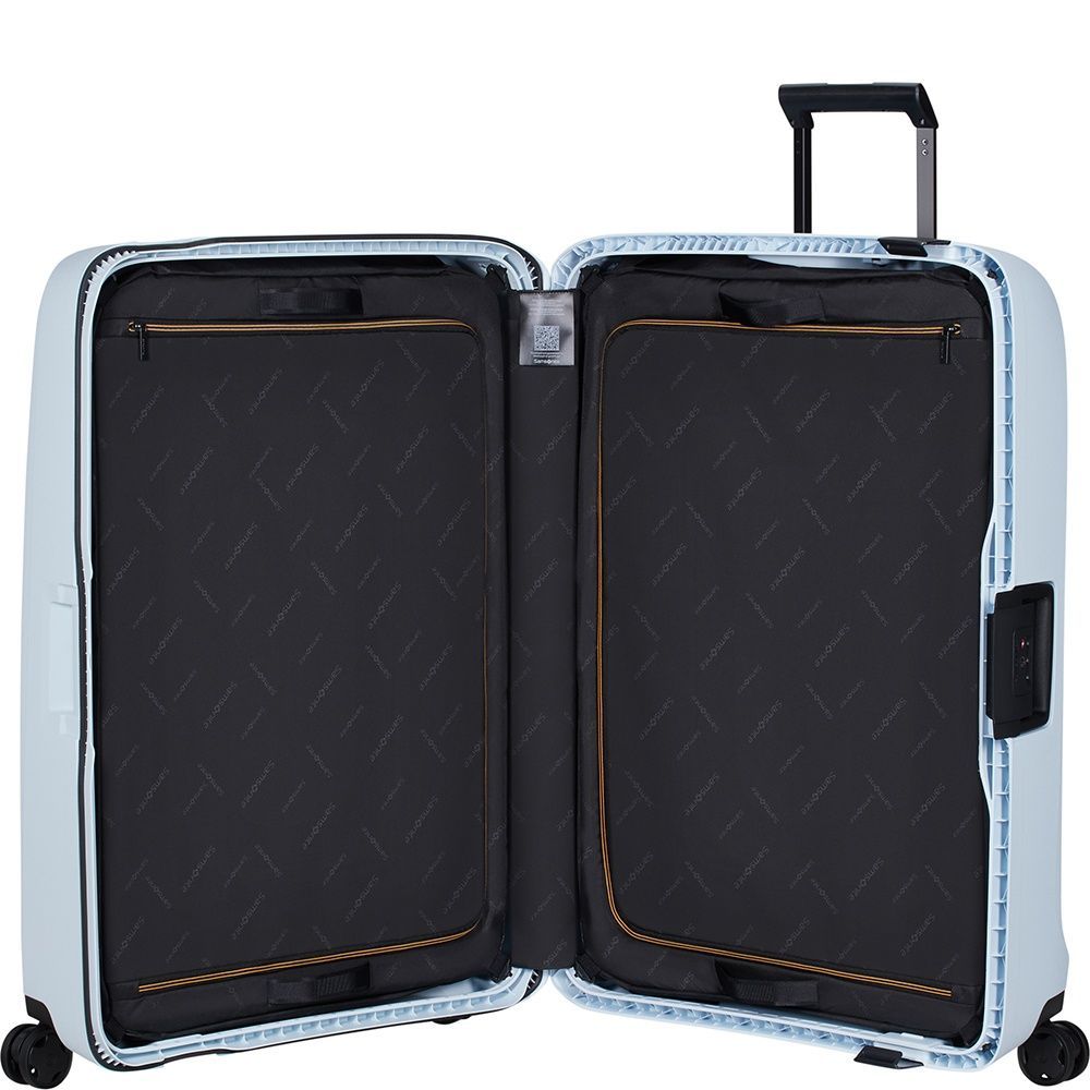 Валіза Samsonite Essens з поліпропілену на 4-х колесах KM0*004 Glacier (гігант)